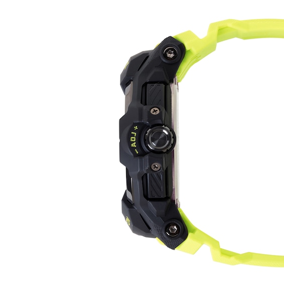 Menâs Casio G-Shock Gravitymaster Analog Digital Yellow Resin Strap Watch with Black Dial (Model: Grb300Ry-1A9)