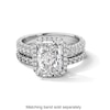 Thumbnail Image 5 of Vera Wang Love Collection 4 CT. T.W. Radiant-Cut Certified Lab-Grown Diamond Engagement Ring in Platinum (F/VS2)