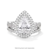 Thumbnail Image 5 of Vera Wang Love Collection 2-1/4 CT. T.W. Pear Certified Lab-Grown Diamond Frame Engagement Ring in Platinum (F/VS2)