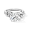Thumbnail Image 1 of Vera Wang Love Collection 3-1/2 CT. T.W. Certified Lab-Grown Diamond Leaf Shank Engagement Ring in Platinum (F/VS2)