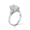 Thumbnail Image 3 of Vera Wang Love Collection 4-1/2 CT. T.W. Cushion-Cut Certified Lab-Grown Diamond Engagement Ring in Platinum (F/VS2)