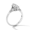 Thumbnail Image 3 of Vera Wang Love Collection 1-7/8 CT. T.W. Marquise-Cut Certified Lab-Grown Diamond Engagement Ring in Platinum (F/VS2)