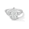 Thumbnail Image 1 of Vera Wang Love Collection 3-7/8 CT. T.W. Pear-Shaped Certified Lab-Grown Diamond Engagement Ring in Platinum (F/VS2)