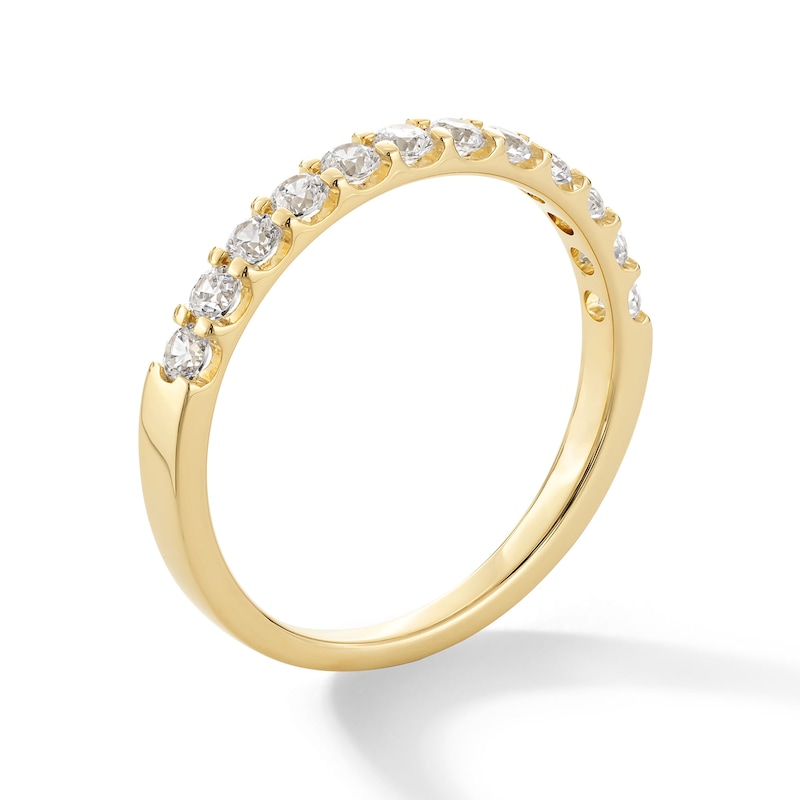 Main Image 3 of 1/2 CT. T.W. Certified Diamond Band in 14K Gold (I/SI2)