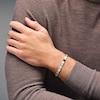 Thumbnail Image 2 of 1/2 CT. T.W. Diamond Link Bracelet in Solid Two-Tone Stainless Steel - 8.25”