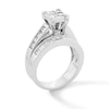 Thumbnail Image 3 of Previously Owned - 2 CT. T.W. Quad Princess-Cut Diamond Soldered Bridal Set in 14K White Gold