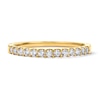 Thumbnail Image 1 of 1/4 CT. T.W. Certified Diamond Band in 14K Gold (I/SI2)