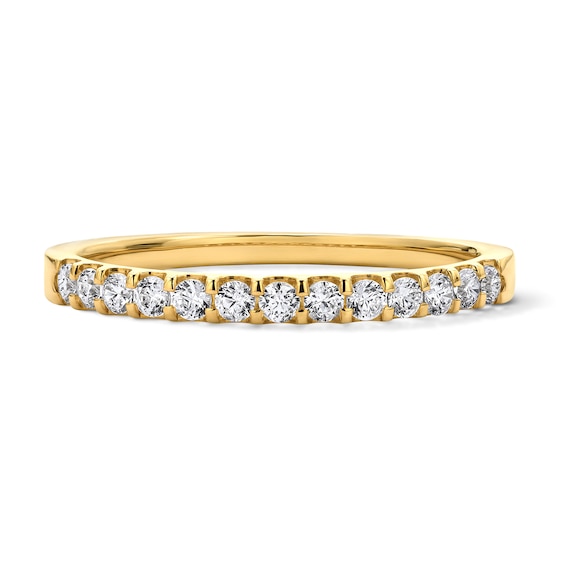 1/4 CT. T.w. Certified Diamond Band in 14K Gold (I/Si2)