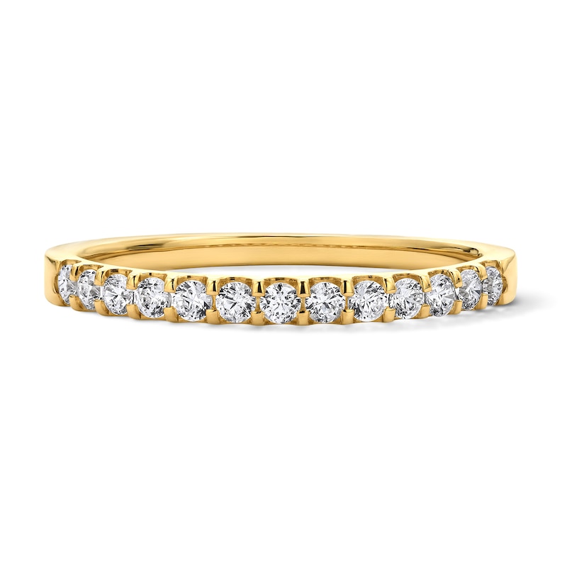 Main Image 1 of 1/4 CT. T.W. Certified Diamond Band in 14K Gold (I/SI2)