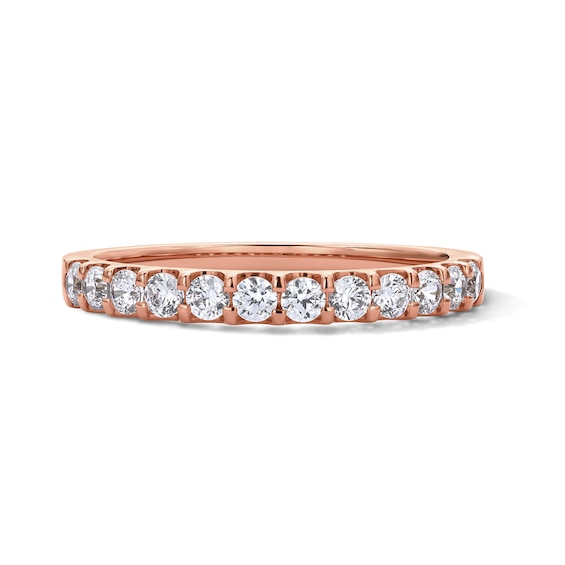 1/2 CT. T.w. Diamond Anniversary Band in 14K Rose Gold