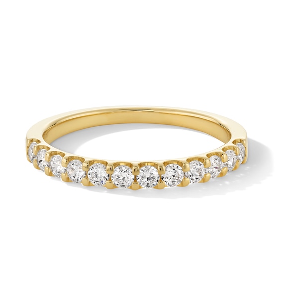 1/3 CT. T.w. Certified Diamond Band in 18K Gold (F/I1)