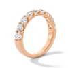 Thumbnail Image 3 of 1-1/2 CT. T.W. Certified Lab-Grown Diamond Nine Stone Anniversary Band in 14K Rose Gold (F/VS2)