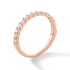 Thumbnail Image 3 of 1/2 CT. T.W. Certified Lab-Grown Diamond Anniversary Band in 14K Rose Gold (F/VS2)