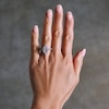 Thumbnail Image 2 of 2-5/8 CT. T.W. Marquise-Cut Certified Lab-Grown Diamond Frame Ring in 14K White Gold (F/SI2)
