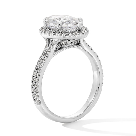 2-5/8 CT. T.w. Marquise-Cut Certified Lab-Grown Diamond Frame Ring in 14K White Gold (F/Si2)