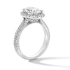 Thumbnail Image 3 of 2-5/8 CT. T.W. Oval Certified Lab-Grown Diamond Frame Ring in 14K White Gold (F/SI2)