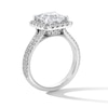 Thumbnail Image 2 of 2-5/8 CT. T.W. Princess-Cut Certified Lab-Grown Diamond Frame Ring in 14K White Gold (F/SI2)