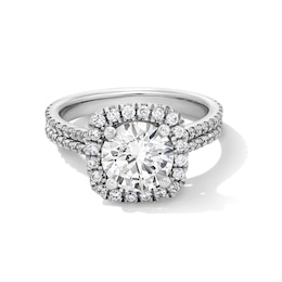 2-5/8 CT. T.W. Certified Lab-Grown Diamond Frame Ring in 14K White Gold (F/SI2)