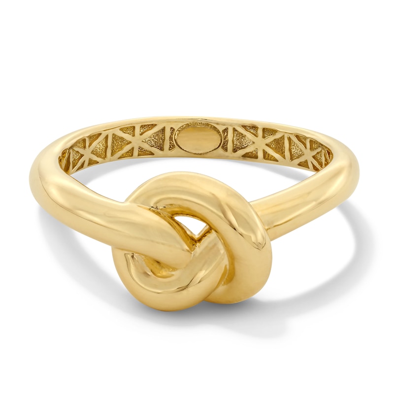 Main Image 1 of Knot Fashion Ring in Hollow 10K Gold