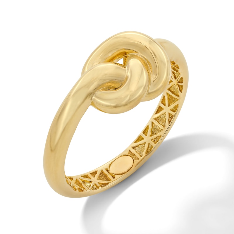 Main Image 3 of Knot Fashion Ring in Hollow 10K Gold