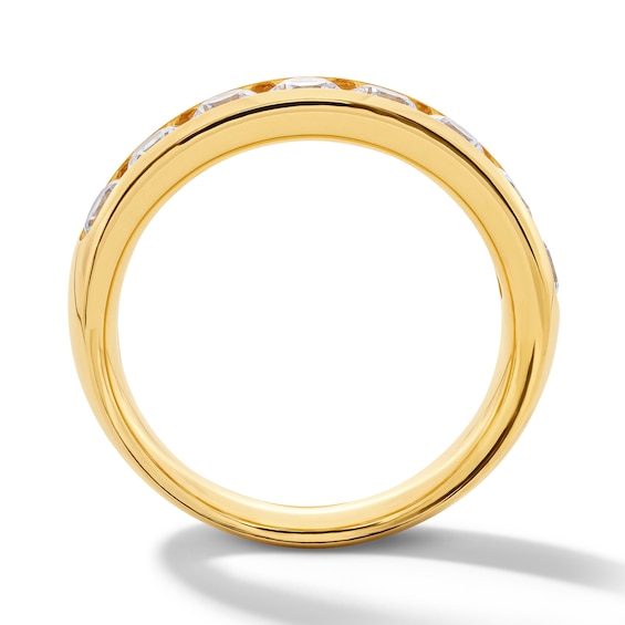 2 CT. T.w. Certified Lab-Grown Diamond Channel-Set Band in 10K Gold (F/Vs2)