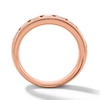 Thumbnail Image 2 of 2 CT. T.W. Certified Lab-Grown Diamond Channel-Set Band in 10K Rose Gold (F/VS2)
