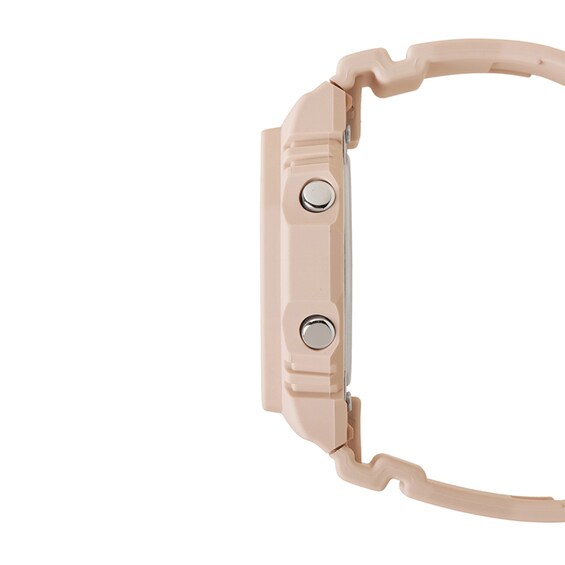 Ladies' Casio G-Shock Analog Digital Pink Resin Strap Watch with Pink Dial (Model: Gmap2100M-41)