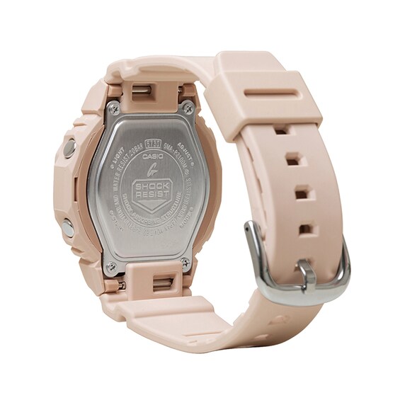 Ladies' Casio G-Shock Analog Digital Pink Resin Strap Watch with Pink Dial (Model: Gmap2100M-41)