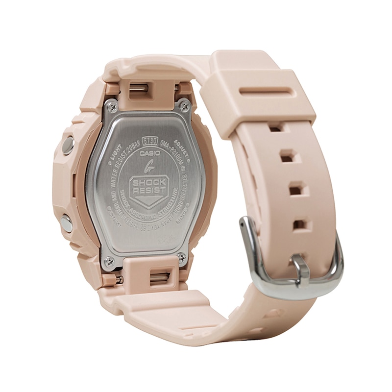 Main Image 3 of Ladies' Casio G-Shock Analog Digital Pink Resin Strap Watch with Pink Dial (Model: GMAP2100M-41)