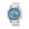 Thumbnail Image 1 of Men’s Casio G-Shock Analog Digital Clear Resin Strap Watch with Blue Dial (Model: GA2100BM-7A2)