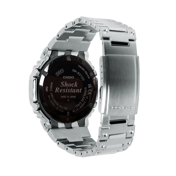 Men's Casio G-Shock Full Metal Analog Digital Stainless Steel Bracelet Watch with Black Dial (Model: Gmb2100Sd-1C)