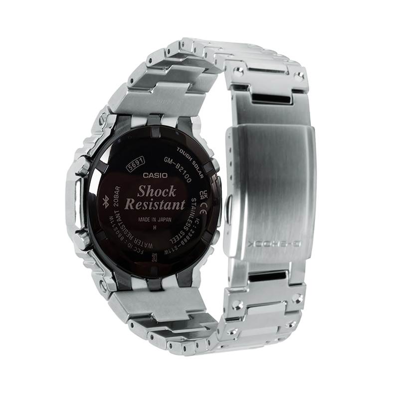 Main Image 2 of Men's Casio G-Shock Full Metal Analog Digital Stainless Steel Bracelet Watch with Black Dial (Model: GMB2100SD-1C)