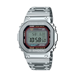 Men's Casio G-Shock Full Metal Series Digital Stainless Steel Bracelet Watch with Black Dial (Model: GMWB5000D-1C)