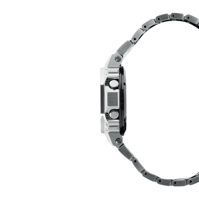 Main Image 3 of Men's Casio G-Shock Full Metal Series Digital Stainless Steel Bracelet Watch with Black Dial (Model: GMWB5000D-1C)