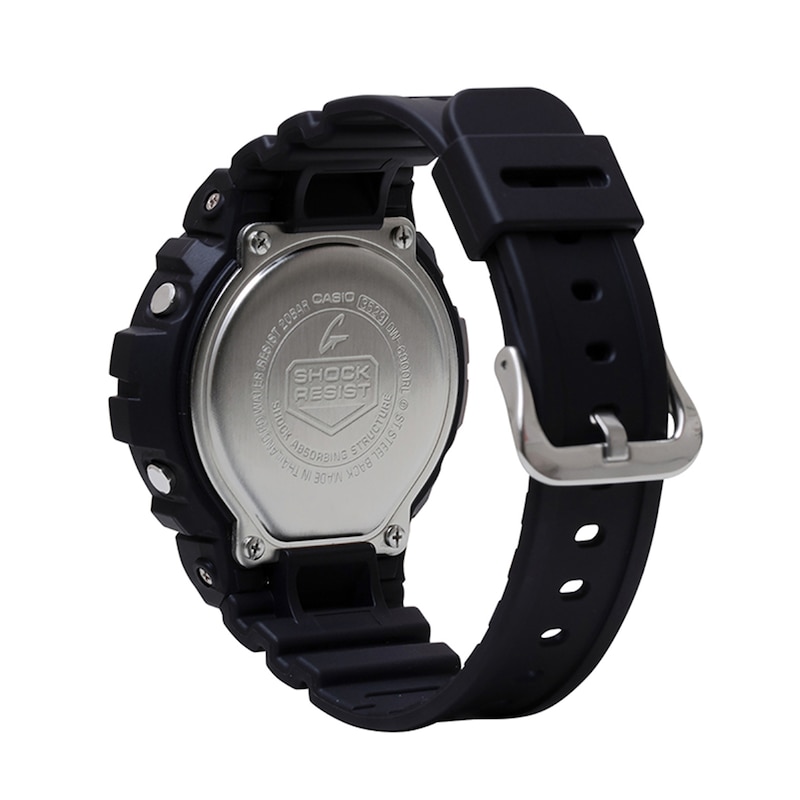 Main Image 2 of Men’s Casio G-Shock Digital Black Resin Strap Watch with Black Dial (Model: DW6900RL-1)