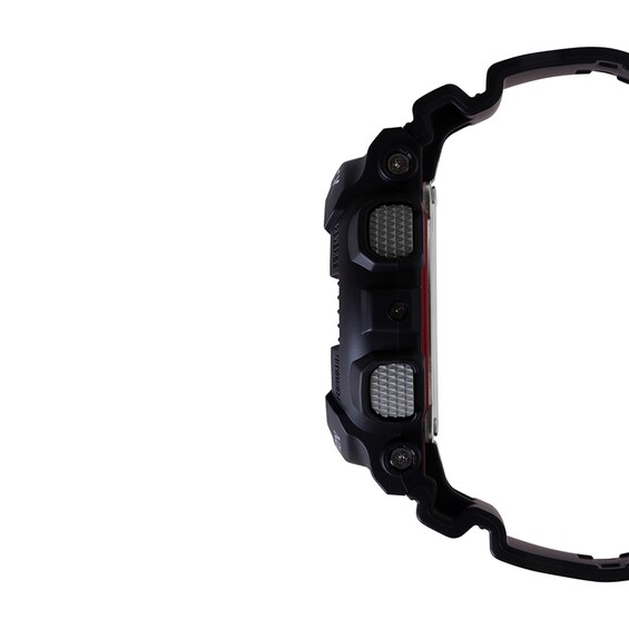 Menâs Casio G-Shock Analog Digital Black Resin Strap Watch with Black Dial (Model: Ga110Rl-1A)