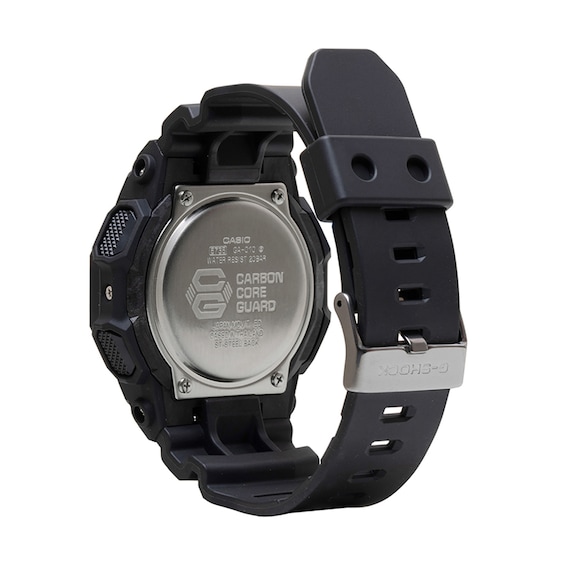 Menâs Casio G-Shock Analog Digital Black Resin Strap Watch with Black Dial (Model: Ga010-1A1)