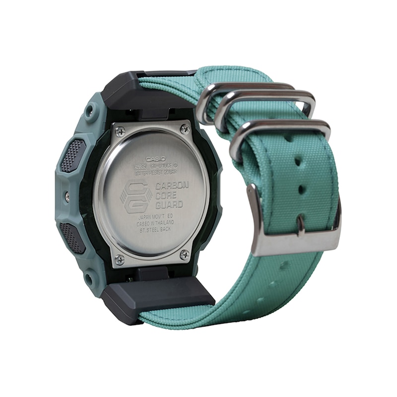 Main Image 2 of Men’s Casio G-Shock Analog Digital Blue Resin Strap Watch with Blue Dial (Model: GA010CE-2A)