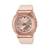 Thumbnail Image 1 of Ladies' Casio G-Shock Analog Digital Watch with Pink Beige Resin Strap and Pink Dial (Model: GMS2110PG-4A)