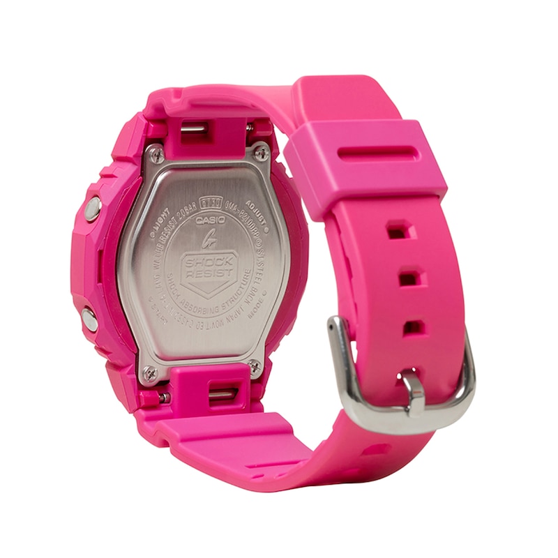 Main Image 2 of Ladies’ Casio G-Shock Analog Digital Pink Resin Strap Watch with Pink Dial (Model: GMAP2100PP4A)