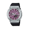 Thumbnail Image 1 of Men's Casio G-Shock G-Steel Analog/Digital Watch with Purple Dial and Black Resin Strap (Model: GBM2100A-4B)