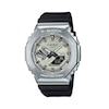 Thumbnail Image 1 of Men's Casio G-Shock G-Steel Analog/Digital Watch with Silver-Tone Dial and Black Resin Strap (Model: GBM2100A-8B)