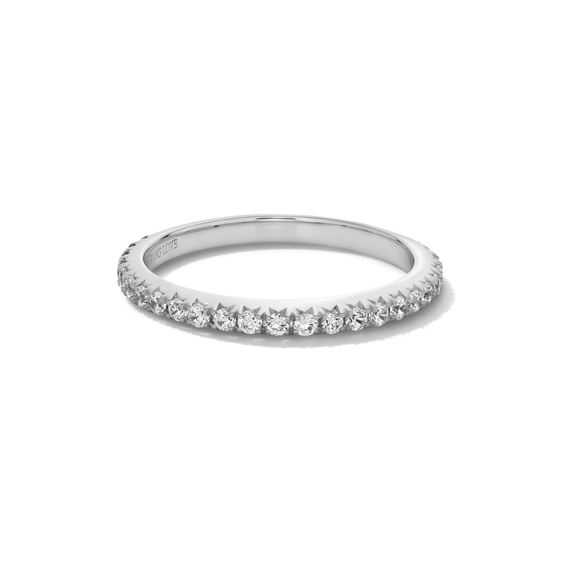 Main Image 1 of Vera Wang Love Collection 1/3 CT. T.W. Certified Lab-Grown Diamond Wedding Band in Platinum (F/VS2)