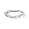 Thumbnail Image 1 of Vera Wang Love Collection 1/3 CT. T.W. Certified Lab-Grown Diamond Contour Wedding Band in Platinum (F/VS2)