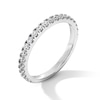 Thumbnail Image 3 of Vera Wang Love Collection 3/8 CT. T.W. Certified Lab-Grown Diamond Wedding Band in Platinum (F/VS2)