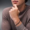 Thumbnail Image 2 of 5.0mm Herringbone Chain Bracelet in Solid Stainless Steel with matte Black Ion Plate - 8.5