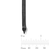 Thumbnail Image 2 of 5.0mm Herringbone Chain Bracelet in Solid Stainless Steel with matte Black Ion Plate - 8.5