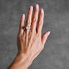 Thumbnail Image 2 of 4-3/4 CT. T.W. Certified Lab-Grown Diamond Frame Bridal Set in 14K Gold (F/VS2)