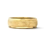 Thumbnail Image 1 of 7.0mm Classic Etched Milgrain Wedding Band in 10K Gold