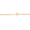 Thumbnail Image 2 of Child’s 2.25mm Miami Cuban Curb Chain Bracelet in Hollow 14K Gold - 6”